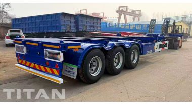 40 Ft Container Chassis Trailer will be Sent to Guam