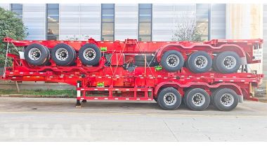 3 Axle Container Chassis Trailer Will Be Sent to Côte D'ivoire