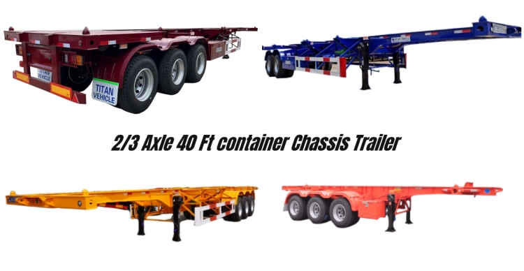 What are the Different Types of Shipping Container Chassis Trailer ?