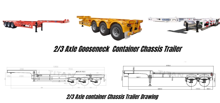 What are the Different Types of Shipping Container Chassis Trailer ?