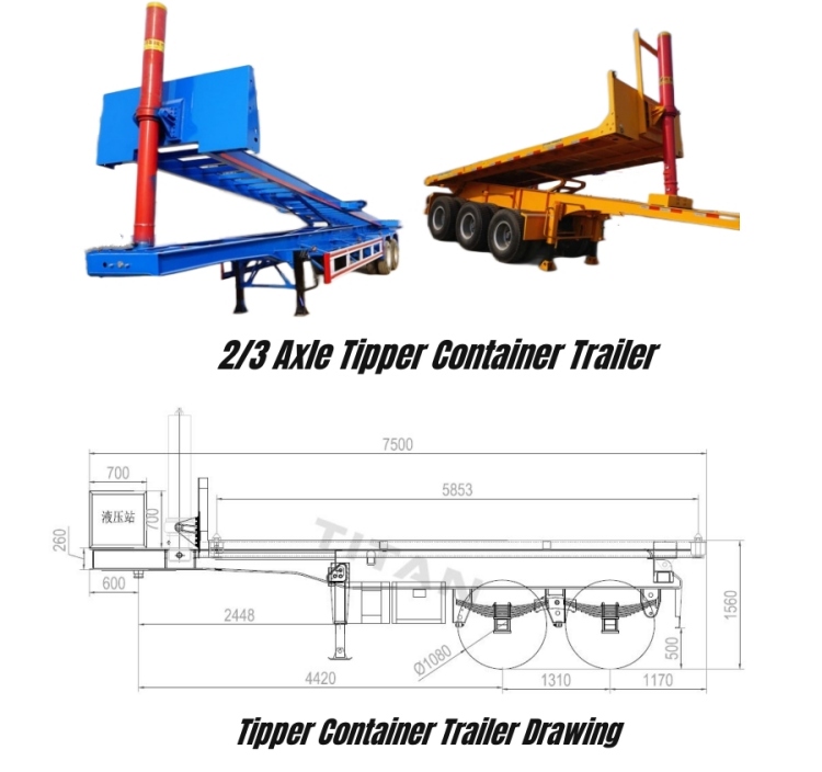 What are the Different Types of Shipping Container Chassis Trailer ?