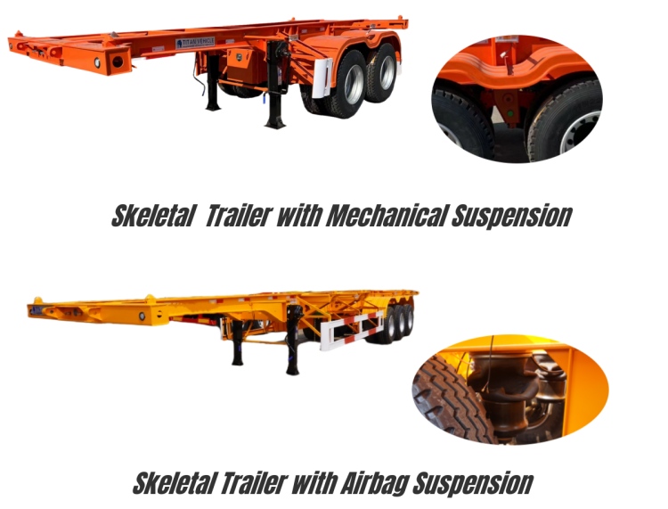 How to Choose a Skeletal Semi Trailer? - Tri Axle Skeletal Trailer for Sale