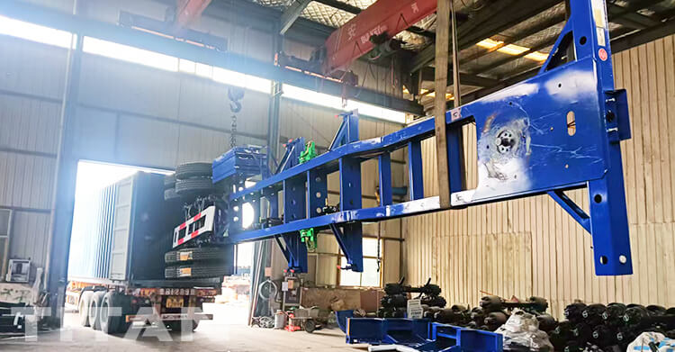 40 Ft ISO Container Chassis for Sale in Jamaica