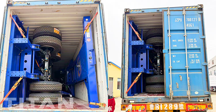 40 Ft ISO Container Chassis for Sale in Jamaica