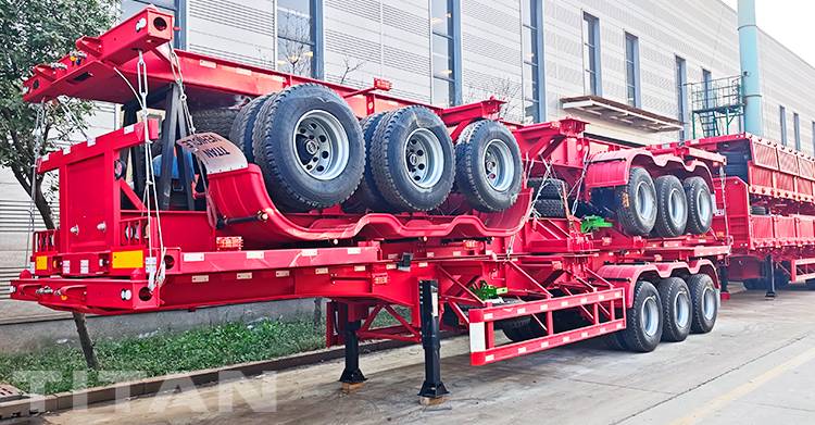 3 Axle Container Chassis Trailer for Sale in C&ocirc;te D'Ivoire