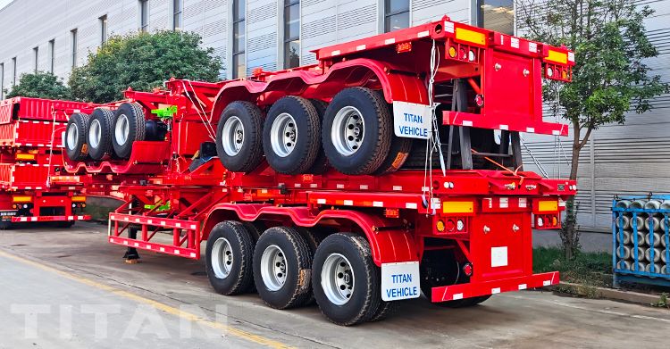 3 Axle Container Chassis Trailer for Sale in C&ocirc;te D'Ivoire