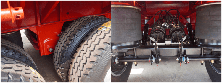 Tri Axle 40 Ft Flatbed Container Trailer prices for Sale in Ghana