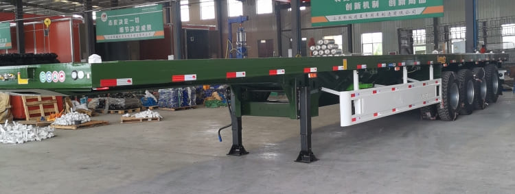 New 4 Axle 40 Ft Flatbed Trailer for Sale Price in Zimbabwe