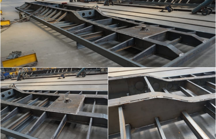 4 Axles 40/20 Ft Flatbed Semi Trailers with Boards for Sale in Congo Banana 