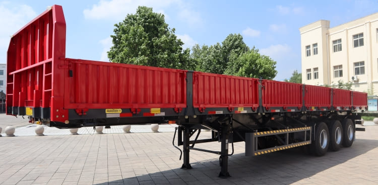 3 Axle 50 Ton Sideboard Trailer | Side Board Trailer for Sale