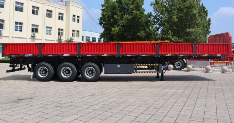3 Axle 50 Ton Sideboard Trailer | Side Board Trailer for Sale