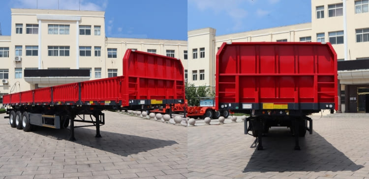 3 Axle 50 Ton Sideboard Trailer | Side Board Trailer for Sale