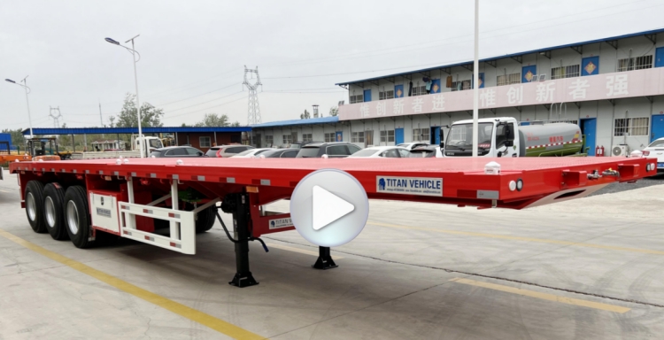 40 Ft Flatbed Trailer for Sale Near Me in Tanzania