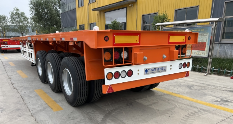 Tri Axle Trailer for Sale in Nigeria | Tri Axle Flatbed Trailer for Sale | 3 Axle Trailer