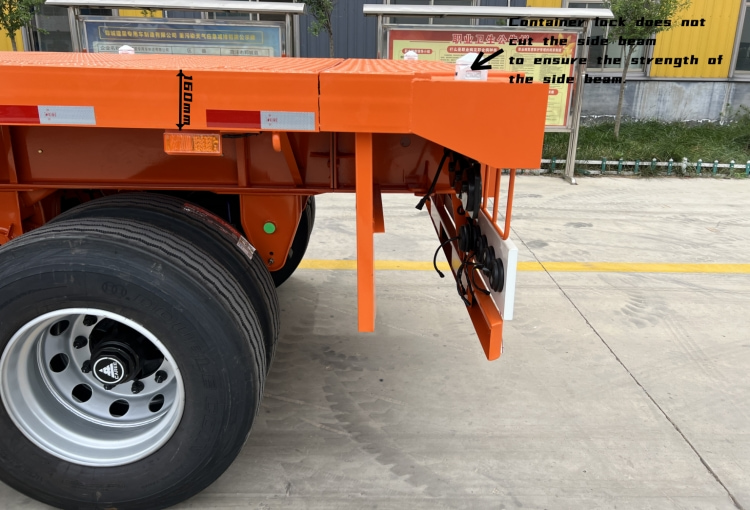 Tri Axle Trailer for Sale in Nigeria | Tri Axle Flatbed Trailer for Sale | 3 Axle Trailer