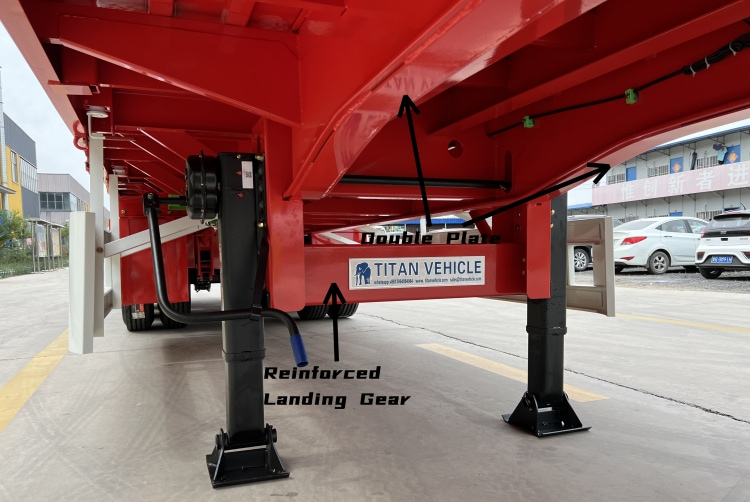 40 Ft Flatbed Trailer for Sale Near Me in Tanzania | 40 Foot Flatbed Trailer Prices
