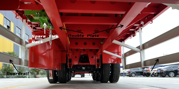 40 Ft Flatbed Trailer for Sale Near Me in Tanzania | 40 Foot Flatbed Trailer Prices