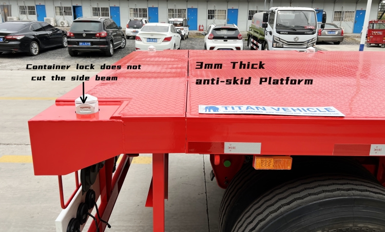 40 Ft Flatbed Trailer for Sale Near Me in Tanzania | 40 Foot Flatbed Trailer Prices