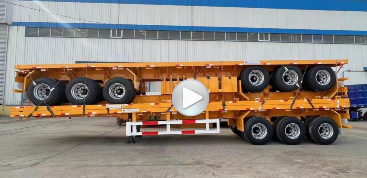 40 Foot Flatbed Semi Trailer for Sale