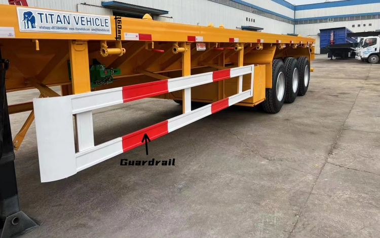 40 Foot Flatbed Semi Trailer for Sale in Zimbabwe | 3 Axle Flatbed Semi Trailer Manufacturers 