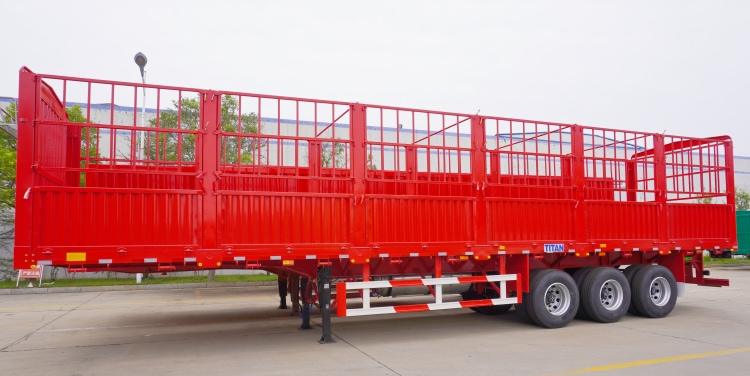 China Stake Trailer for Sale in Nigeria | 60 Tons of Trailer Stakes | Stake Semi Trailer