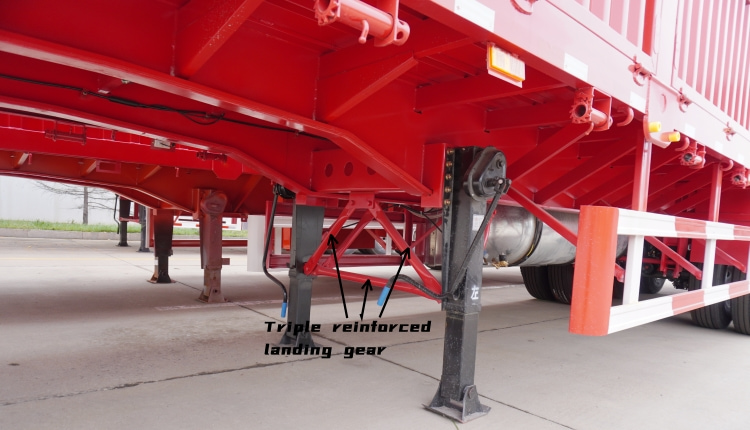 China Stake Trailer for Sale in Nigeria | 60 Tons of Trailer Stakes | Stake Semi Trailer