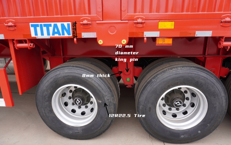 China Stake Trailer for Sale in Nigeria | 60 Tons of Trailer Stakes | Stake Semi Trailer