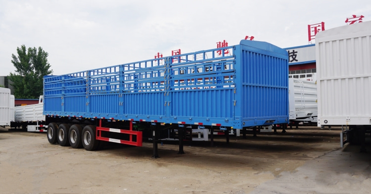 4 Axle Fence Trailer for Sale in Tanzania | Fencing Trailer for Sale | Fence Cargo Trailer
