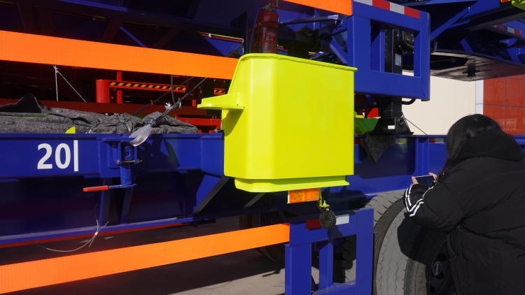 45 Feet Skeleton Type Terminal Trailers for Sale in Kenya | Terminal Semi Trailer | Yard Terminal Trailer