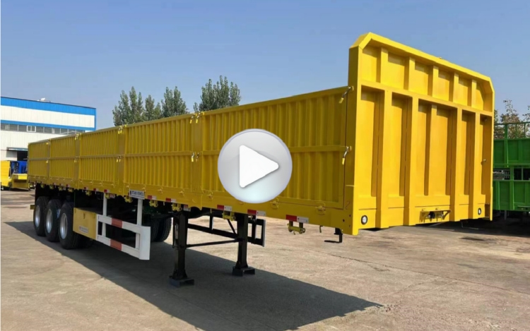 China Side Wall Trailer | Semi Trailer with Side Walls | Trailer Side Wall | Side Wall Semi Trailer