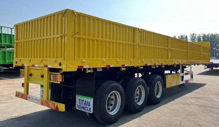 China Side Wall Trailer | Semi Trailer with Side Walls | Trailer Side Wall | Side Wall Semi Trailer