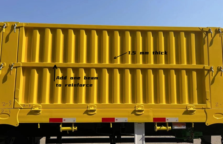 China Side Wall Trailer | Semi Trailer with Side Walls | Trailer Side Wall | Side Wall Semi Trailer
