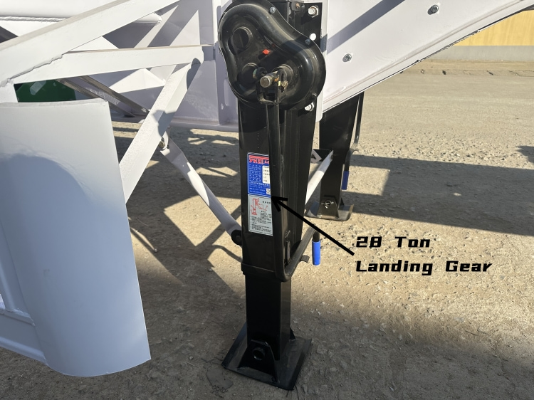 Shipping Container Transport Trailer | Gooseneck Skeletal Trailer Skeleton Semi Trailer | 40 Foot Chassis for Sale