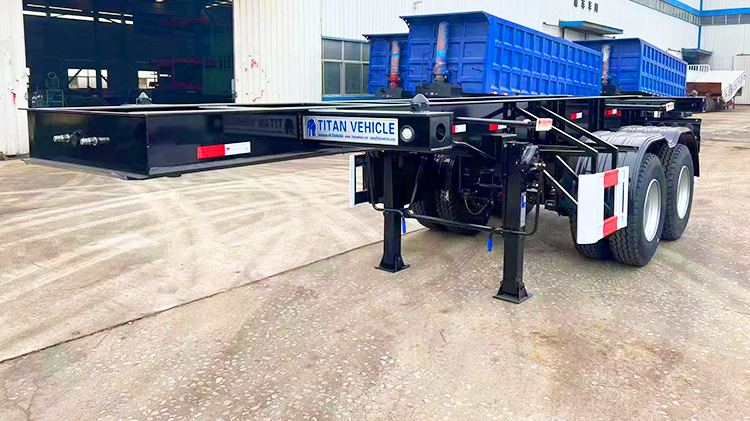 Trailer for 20 Container | 20 Shipping Container Trailer for Sale in Jamaica