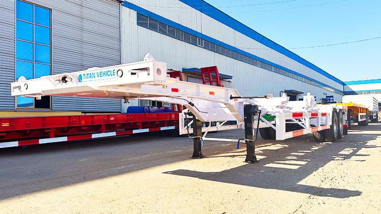 40 Ft Chassis for Sale | 40 Ft Shipping Container Trailer for Sale in Panama