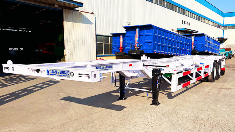40 Ft Chassis for Sale | 40 Ft Shipping Container Trailer for Sale in Panama