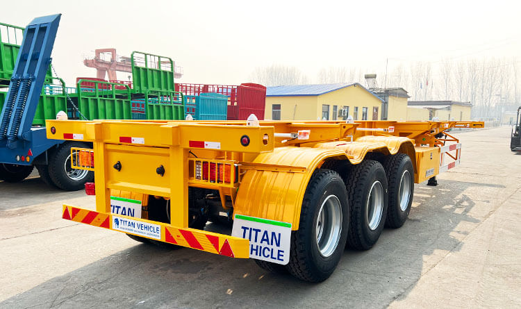 3 Axle Chassis | Tri Axle Container Chassis for Sale in Trinidad