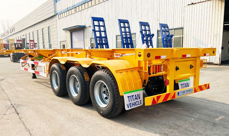 3 Axle Chassis | Tri Axle Container Chassis for Sale in Trinidad