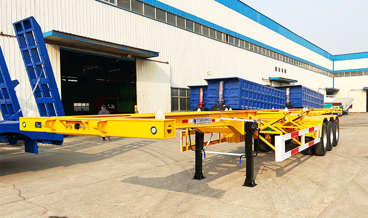 3 Axle Chassis | Tri Axle Container Chassis for Sale in Trinidad