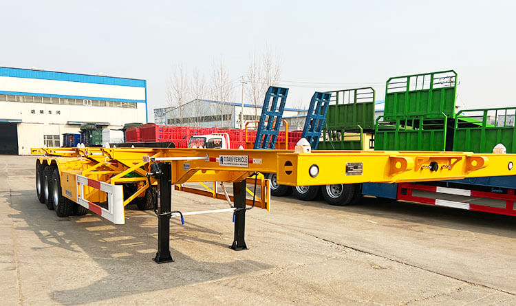 3 Axle Chassis | Tri Axle Container Chassis for Sale in Trinidad