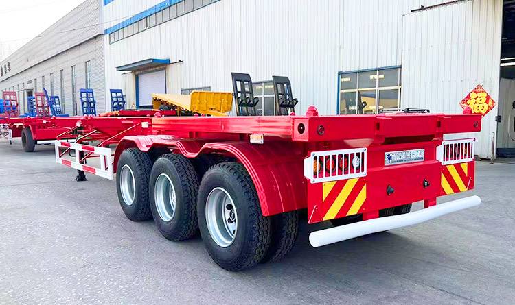 3 Axle Container Chassis | 40 Ft Tri Axle Chassis for Sale in Guam