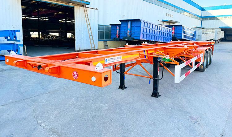 20 40 Tri Axle Chassis for Sale in Mexico