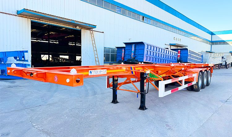 20 40 Tri Axle Chassis for Sale in Mexico
