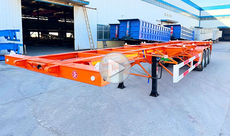 20 40 Tri Axle Chassis for Sale in Mexico