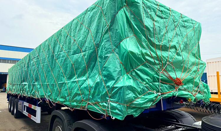 3 Axle 40 Ft Flatbed Semi Trailer for Sale in Nigeria