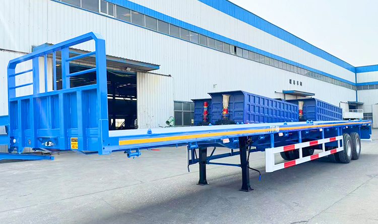 2 Axle Flatbed Truck Trailer for Sale in Zambia