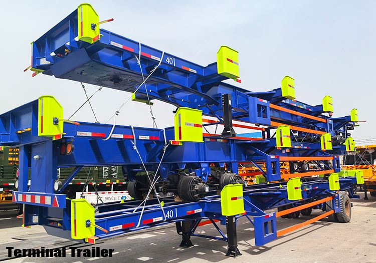 2 Axle 40 Ft Terminal Trailer for Sale Price in Jamaica