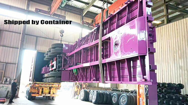 Titan 4 Axle Flatbed Trailer for Sale Price in Saint Martin