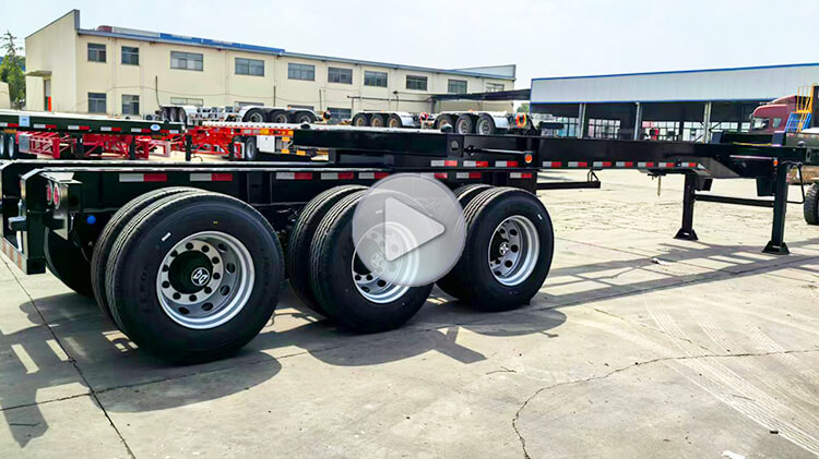 Extendable Container Chassis for Sale Price in Guam