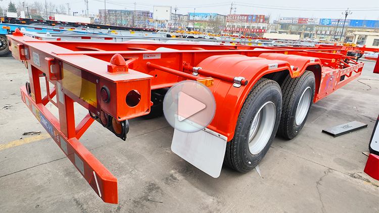 Cimc 40 Ft Container Chassis Trailer for Sale in Guam